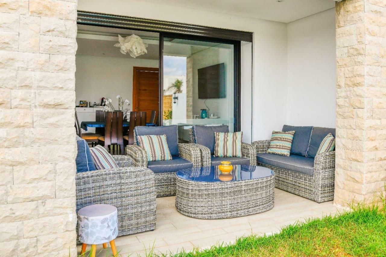 Superbe Villa Avec Piscine Plages Des Nations الرباط المظهر الخارجي الصورة